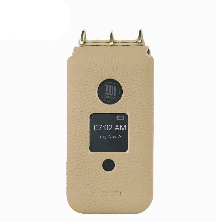 POM Classic Designer Leather Phone Case