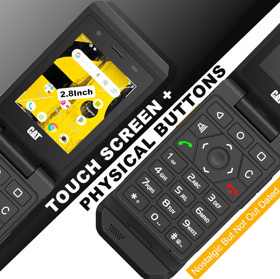 CAT S22 T-Mobile Unlocked 4G Flip Phone
