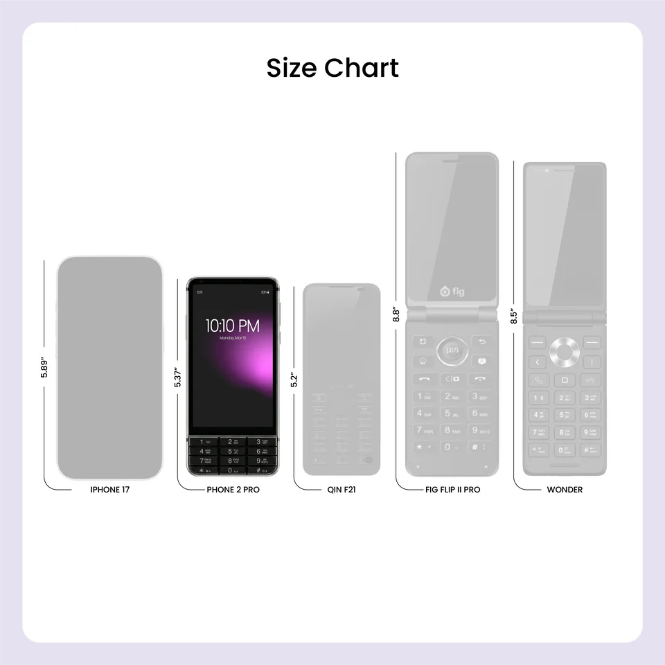 Mind 2 Pro - Kosher 4G bar phone (Pre-order)