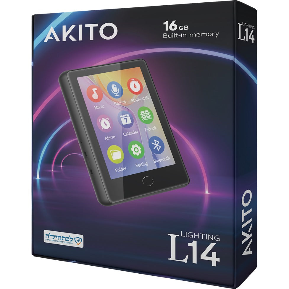 AKITO L14 KOSHER MP3 PLAYER