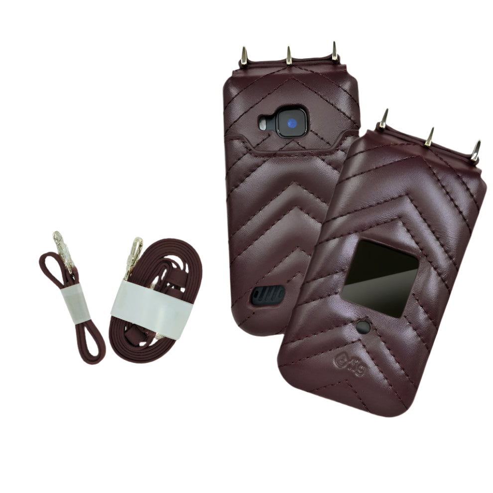 Fig Mini II Genuine Leather Crossbody Case (with strap)