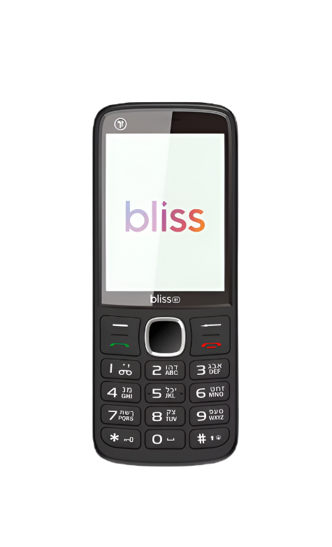 Bliss B1 4G Kosher Bar Phone - Fully unlocked