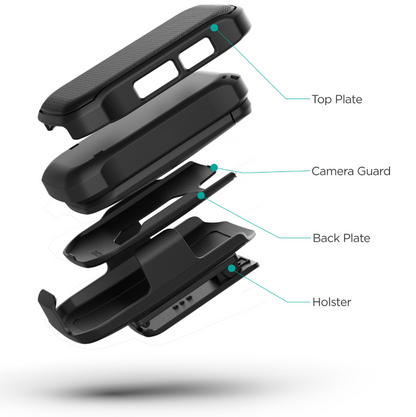 Kyocera DuraXE Epic / DuraXV Extreme Duraclip Case with Belt Clip Holster