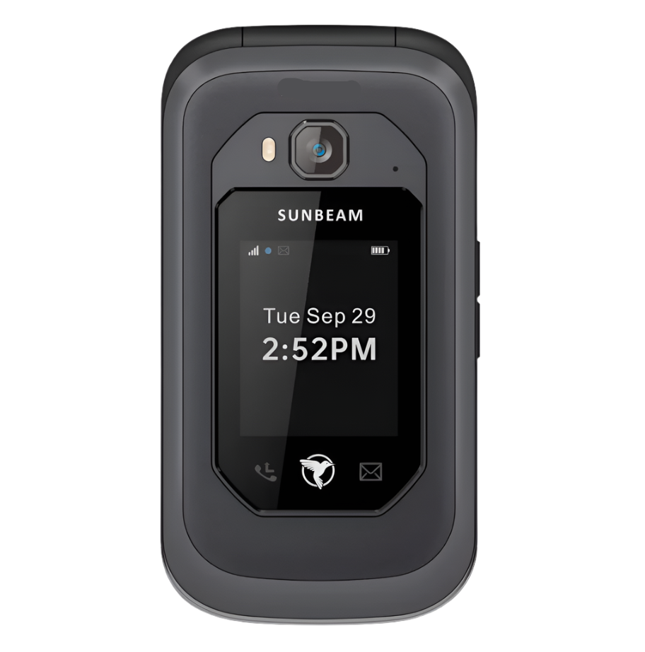 Sunbeam F1 Pro Phone Unlocked 4G Kosher Flip phone