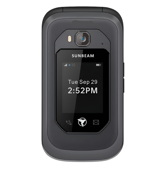 Sunbeam F1 Pro Phone Unlocked 4G Kosher Flip phone